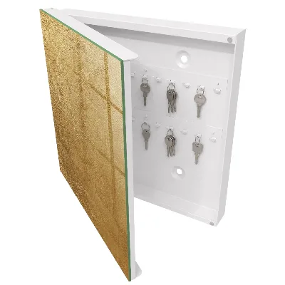 Warm texture Key cabinet