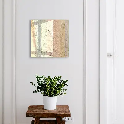 Pastel planks Key box for wall