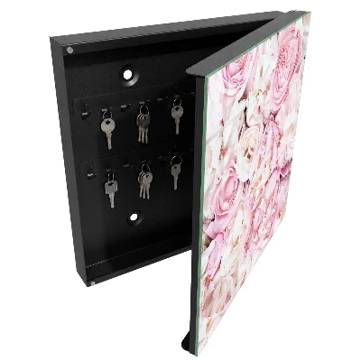 Pastel flowers Key cabinet