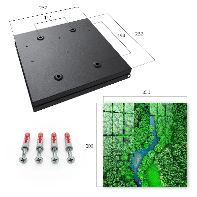 Green forests Key box for wall