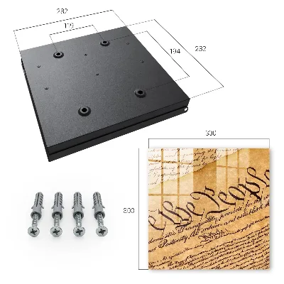 Old document Wall mounted key box
