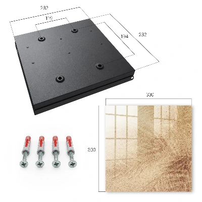 Foamy tracks Key cabinet