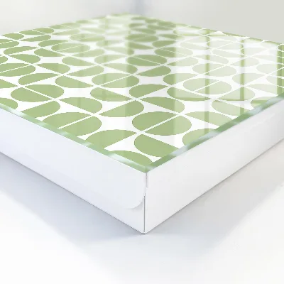 Green geometry Wall mounted key box