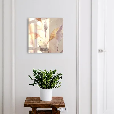 Pastel leaves Key cabinet