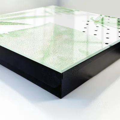Green leaves Key box for wall