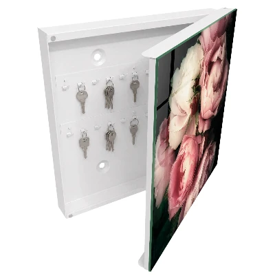 Floral charm Wall mounted key box