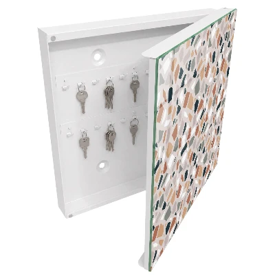 Stone mosaic Wall mounted key box