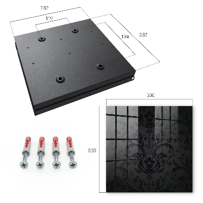 Classic ornament Key box for wall