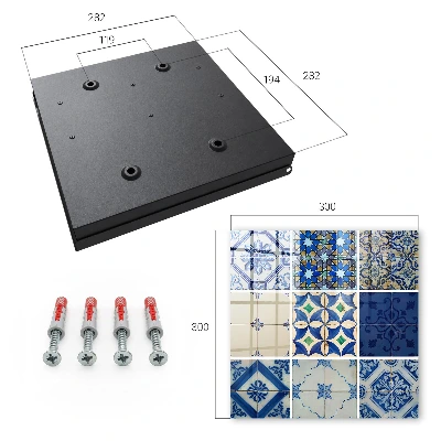 Azulejo tiles Wall mounted key box