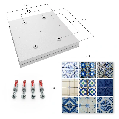 Azulejo tiles Wall mounted key box