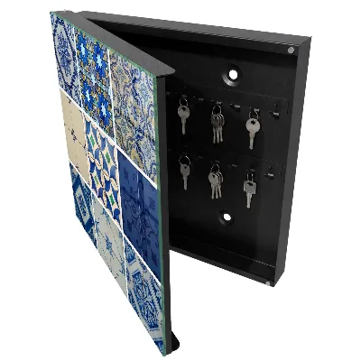 Azulejo tiles Wall mounted key box