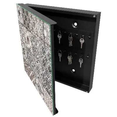 Stylish tiles Key cabinet