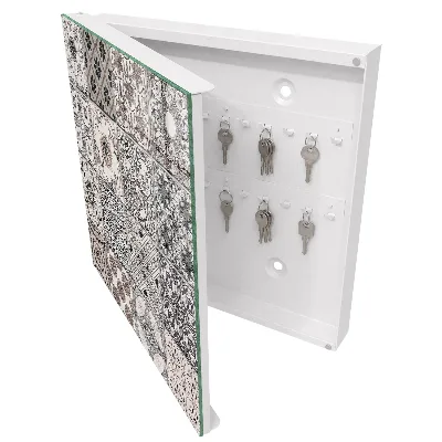 Stylish tiles Key cabinet