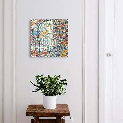 Colorful mosaic Key box for wall