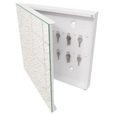 Geometric design Key box for wall