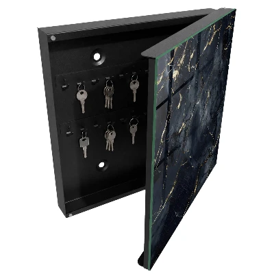 Wall-mounted key box in a modern elegant design