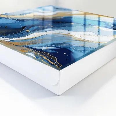 Colorful swirl Wall mounted key box