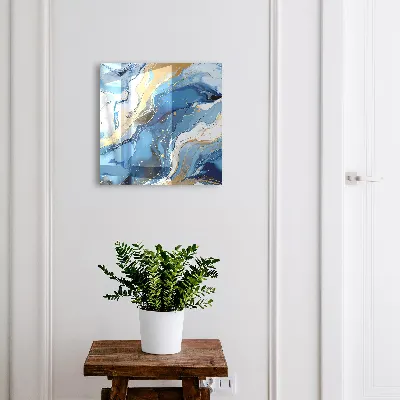 Colorful swirl Wall mounted key box