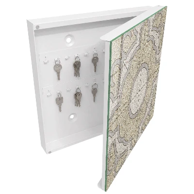 Elegant mosaic Key cabinet