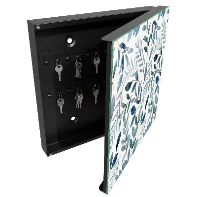 Botanical watercolors Key cabinet