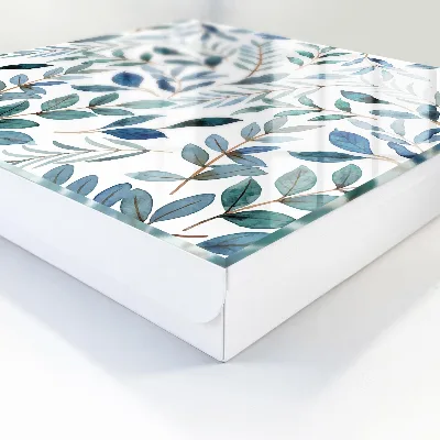 Botanical watercolors Key cabinet