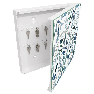 Botanical watercolors Key cabinet