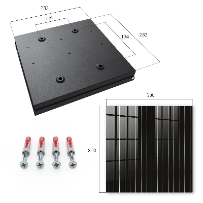 Subtle lines Key box for wall