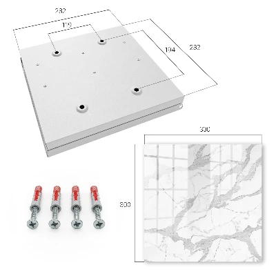 Marble elegance Key box for wall
