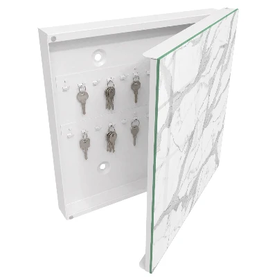 Marble elegance Key box for wall