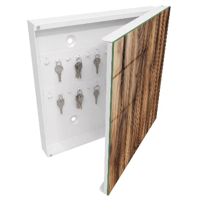 Wood texture Key cabinet
