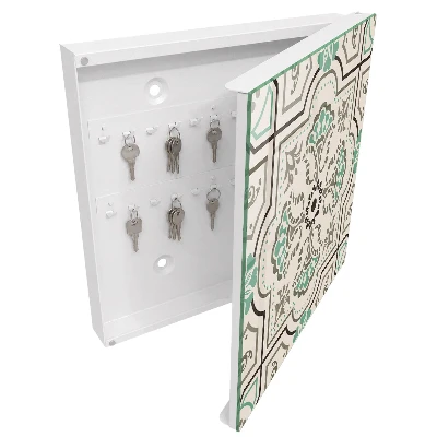 Geometric decoration Key box for wall