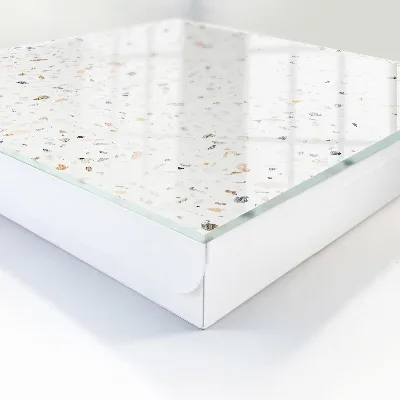 Light terrazzo Key cabinet