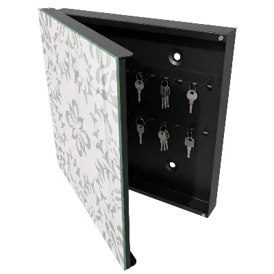 Elegant symmetry Key box for wall