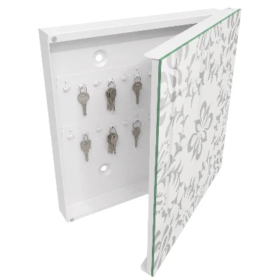 Elegant symmetry Key box for wall