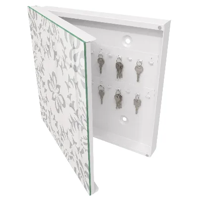 Elegant symmetry Key box for wall