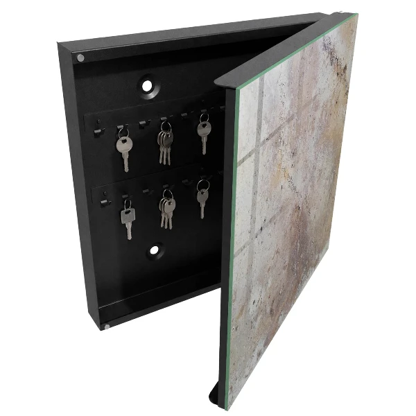 Earthy texture Wall mounted key box