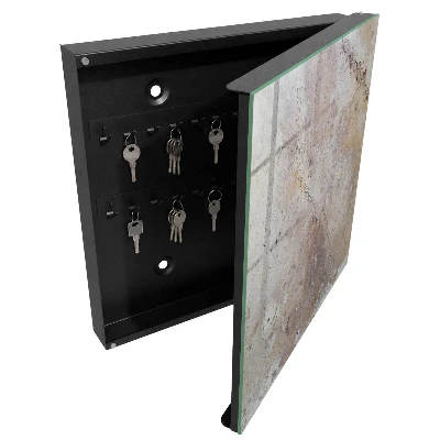 Earthy texture Wall mounted key box
