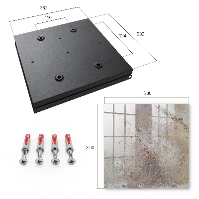 Earthy texture Wall mounted key box