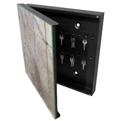 Earthy texture Wall mounted key box