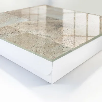 Marble tiles Key cabinet