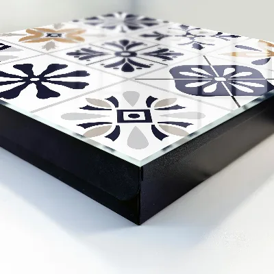 Geometric patterns Key box for wall