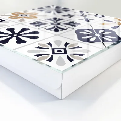 Geometric patterns Key box for wall