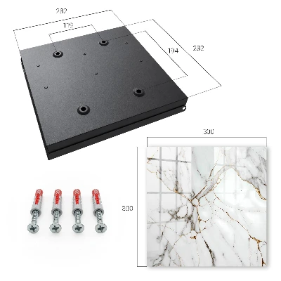 Marble elegance Key box for wall