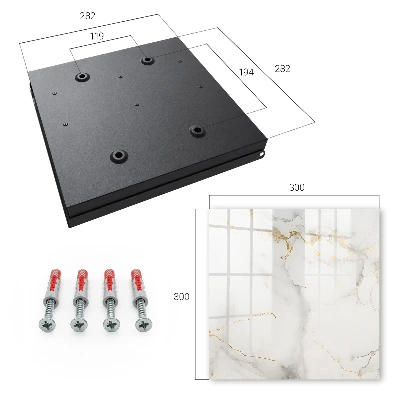 Elegant background Wall mounted key box