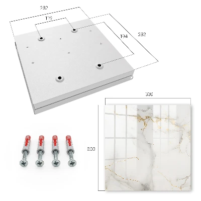 Elegant background Wall mounted key box