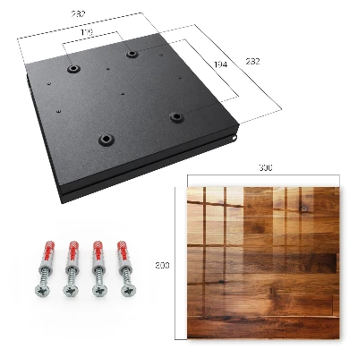 Wooden planks Key cabinet