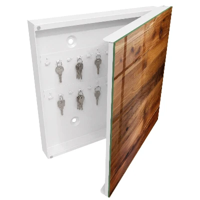 Wooden planks Key cabinet