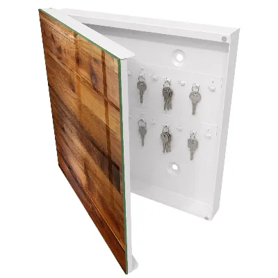 Wooden planks Key cabinet