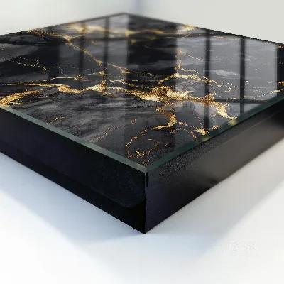 Black marble Key box for wall