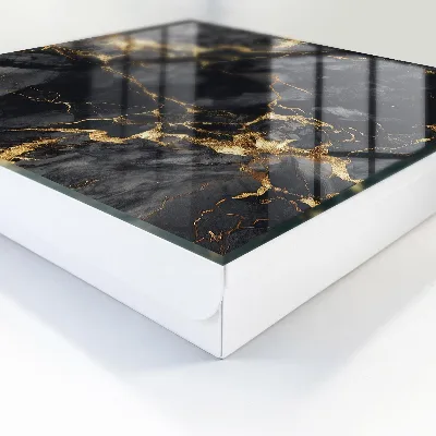 Black marble Key box for wall